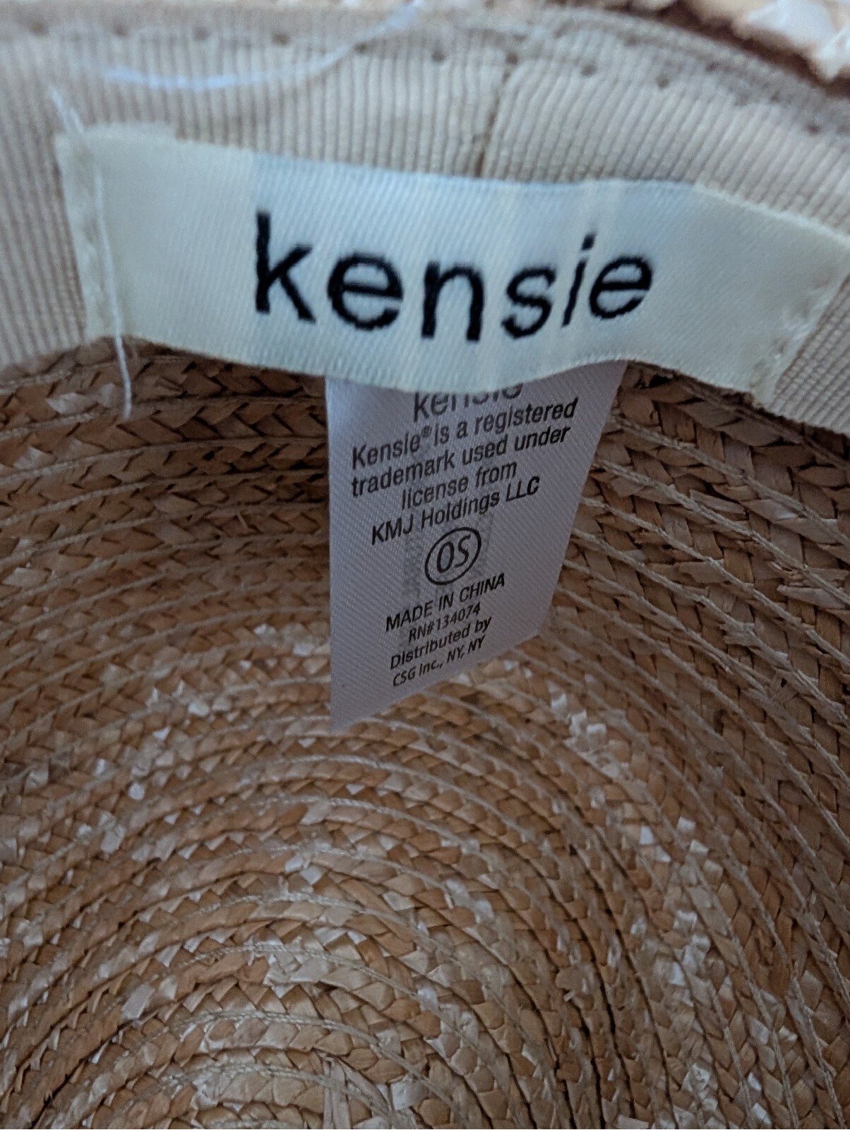 Kensie Straw Hat With Fringe Nwt — image 8 of 8